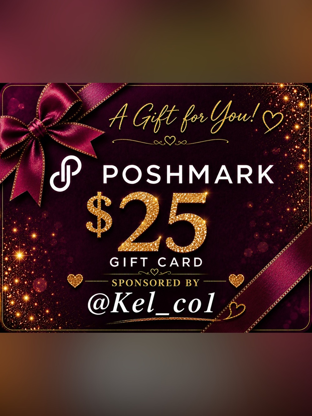 25$ Giveaway